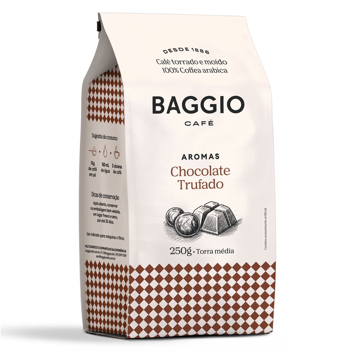 Kit Baggio Café Moídos Master + Xícara Baggio