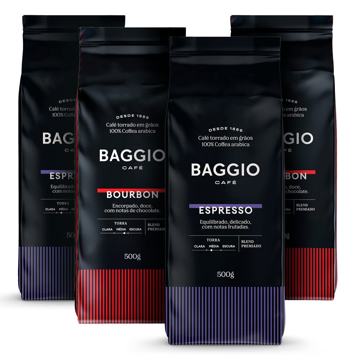 Kit Escritório Baggio Café 2kg Grãos + Xícara Baggio