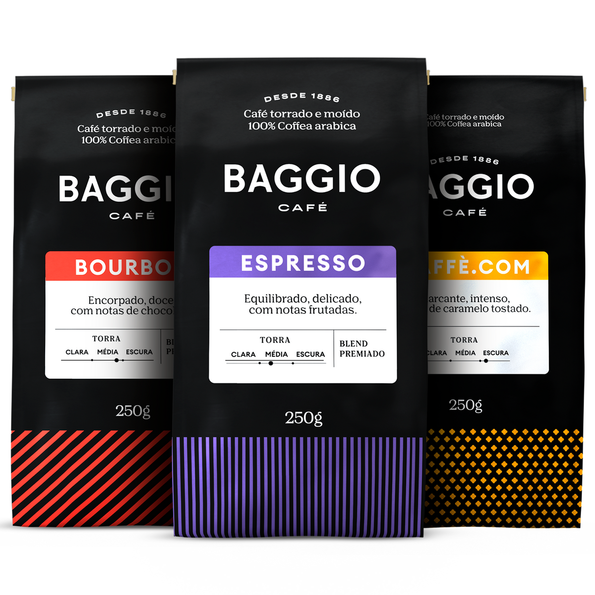 Kit Escritório Baggio Café 2kg Moídos + Xícara Baggio