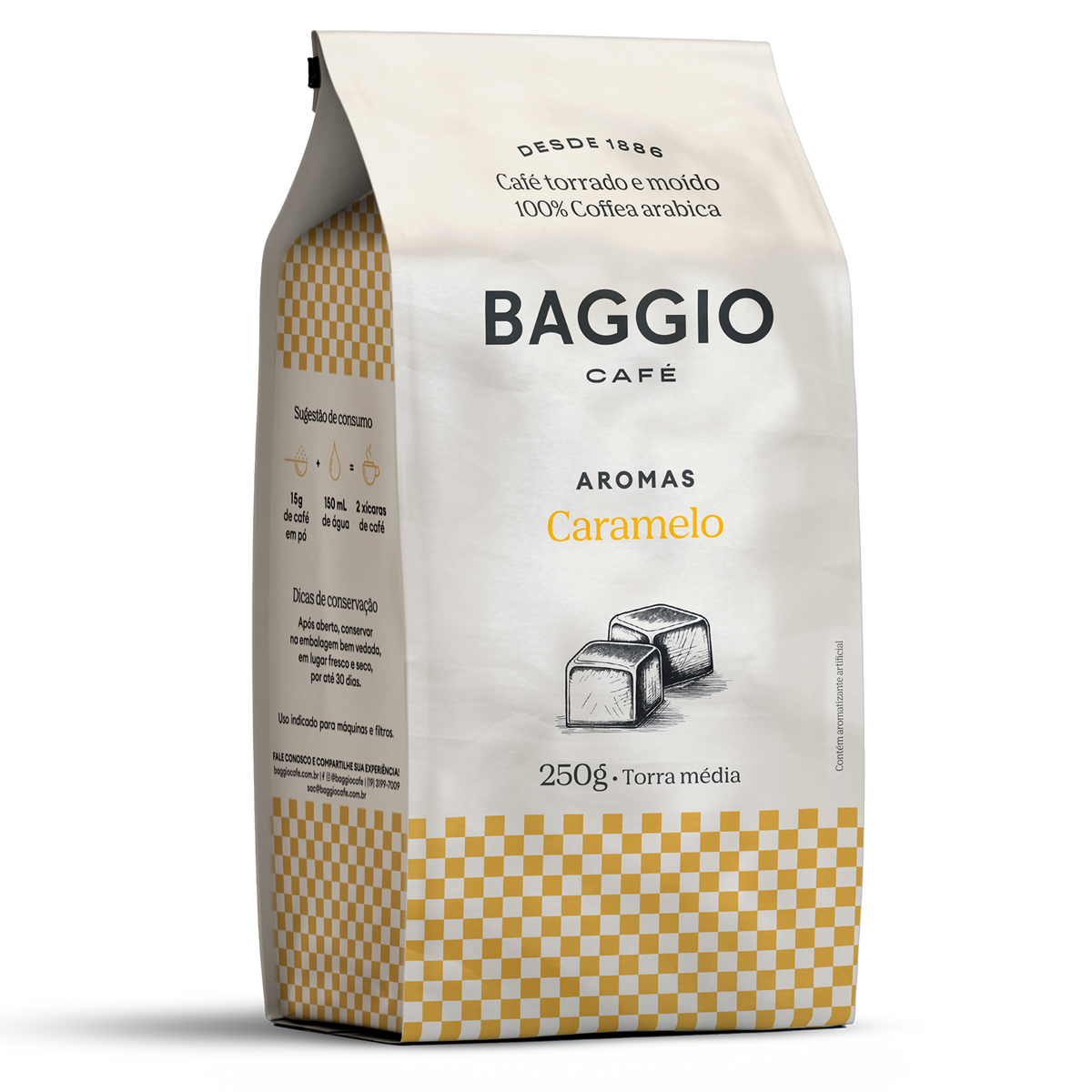 Baggio Aromas Caramelo - 250g