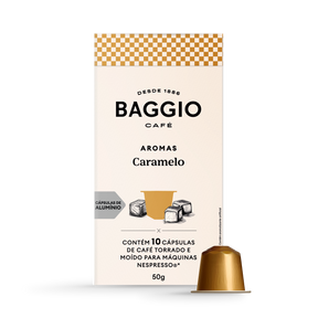 Baggio Aromas Caramelo - 10 Cápsulas p/ Nespresso*