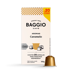 Baggio Aromas Caramelo - 20 Cápsulas p/ Nespresso*