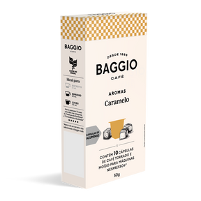 Baggio Aromas Caramelo - 10 Cápsulas p/ Nespresso*