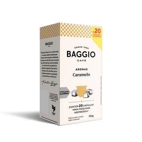 Baggio Aromas Caramelo - 20 Cápsulas p/ Nespresso*
