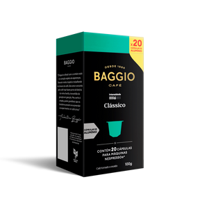 Baggio Clássico - 20 Cápsulas p/ Nespresso*