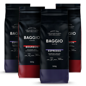 Kit Escritório Baggio Café 2kg Grãos + Xícara Baggio